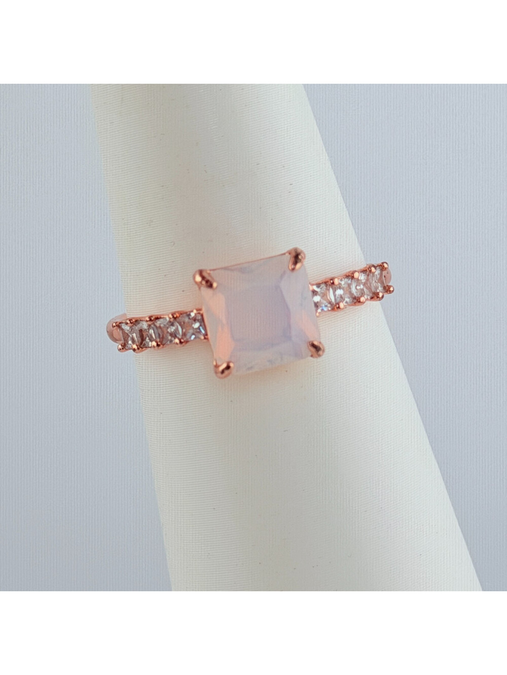 Bomb Party Ring Size 10 Moonstone on Rose Gold (No Bag)